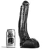 Kép 1/3 - All Black – 29 cm ívelt dildó prémium élményhez
