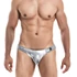 Kép 1/5 - CUT4MEN - ezüst XL alacsony derékú férfi short