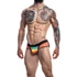 Kép 1/5 - CUT4MEN - szivárvány jockstrap XL méretben