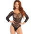 Kép 1/2 - LEG AVENUE SNAP CROTH TANGA HÁT TEDDY S/M