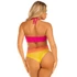 Kép 2/5 - LEG AVENUE – érzéki dekoltázsú bodyszett naplementében