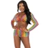 Kép 4/5 - LEG AVENUE - HÁROMRÉSZES SZETT MULTICOLOR