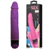 Kép 2/2 - SZÍNES SZEX REALISZTIKUS VIBRÁTOR LILA 23 CM