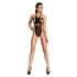 Kép 1/2 - ME-SEDUCE Samantha Teddy – elegáns fekete fehérnemű S/M