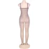 Kép 6/7 - QUEEN FEHÉRNEMŰ CROTHLESS MASNI CSOMÓS BODYSTOCKING S-L