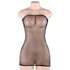 Kép 3/8 - QUEEN FEHÉRNEMŰ SHINNY-DRESS BODYSTOCKING S-L