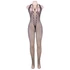 Kép 5/8 - QUEEN FEHÉRNEMŰ FELEMÁS NYAKÚ ÉS HÁTUL NYITOTT BODYSTOCKING S-L