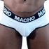 Kép 1/3 - MACHO - prémium férfi alsónemű, fehér slip