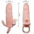 Kép 8/9 - BAILE - BÁTOR FÉRFI PÉNISZ BORÍTÁS CSIKLÓVAL ÉS ANÁLIS STIMULÁCIÓVAL ÉLETHŰ 16,5 CM