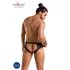 Kép 2/6 - PASSION - 030 NYITOTT SLIP TOM FEKETE S/M