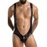 Kép 3/6 - PASSION - 027 BODY BRUNO Fekete S/M - érzéki fehérnemű