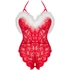 Kép 3/5 - LIVCO CORSETTI FASHION - SANTAS CSIPKE NŐI TEST CROTCHLESS KARÁCSONYI S/M