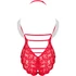 Kép 4/5 - LIVCO CORSETTI FASHION - SANTAS CSIPKE NŐI TEST CROTCHLESS KARÁCSONYI S/M