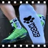 Kép 3/7 - SNEAKFREAXX PUPPY NEON zokni fehér-zöld