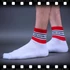 Kép 4/5 - SNEAKS HORNY SHORT fehér