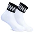 Kép 3/5 - Alacsony zokni WHITE BLACK SHORT Fehér-fekete