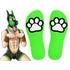 Kép 3/4 - Mancs Kinky Puppy zokni zöld