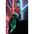 Kép 3/9 - Neo Camo magas zokni Fekete-zöld Neon