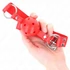 Kép 4/4 - KINK - TELJES VÖRÖS HOLLOW HARD BALL GAG 62 x 2 CM
