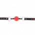 Kép 3/4 - KINK - HOLLOW HARD RED BALL GAG MODELL 2 65 x 2.5 CM