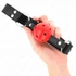 Kép 4/4 - KINK - BREATHABLE BALL 4 CM GAG KETTŐS RIVET BŐR 62,5 x 2,5 CM állítható 42-58 CM