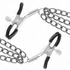 Kép 4/4 - KINK - MELLBIMBÓ BILINCSEK 3 LÁNCCAL FEKETE 20/23/28 CM