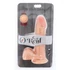 Kép 2/3 - Valósághű vibrátor a Get Real Dual Density zsákokkal 16 x 4,5 cm