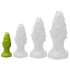 Kép 1/3 - Monster Spike S – Zöld szilikon anális dugó (8x3,5cm)
