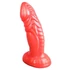 Kép 5/6 - Fantasy Snaky Dildo 17 x 5.5cm piros