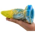 Kép 2/2 - Rhegax Dildo 16 x 6.5cm arany-kék