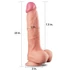 Kép 3/9 - Realisztikus Dildo Uppy királyi méretű természet farkát 19 x 5cm
