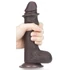 Kép 5/9 - Csúszó Skin Dildo 13 x 3.5cm barna