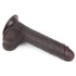 Kép 9/9 - Csúszó Skin Dildo 13 x 3.5cm barna