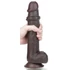 Kép 4/9 - Csúszó Skin Dildo 18 x 4.5cm Barna