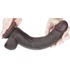 Kép 5/9 - Csúszó Skin Dildo 18 x 4.5cm Barna
