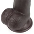 Kép 9/9 - Csúszó Skin Dildo 18 x 4.5cm Barna
