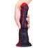 Kép 2/4 - Dildo Dragon Zirg 22 x 5cm fekete-piros