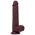 Kép 1/6 - - Realisztikus Dildó – Slidy 17 cm barna élmény