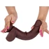 Kép 4/6 - Valósághű Dildo Slidy Cock 17 x 4cm barna