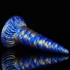 Kép 2/2 - Dildo Unix 17 x 5.3cm kék-arany