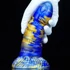 Kép 2/2 - Dildo Torff 16 x 5.8cm kék-arany