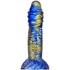 Kép 2/2 - Dildo Fantasy Croq 19 x 5cm kék-arany