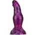 Kép 1/3 - Fantasy Dildo Duxel – prémium dildó, 17 x 6cm, lila-fekete