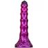 Kép 2/3 - Dildó Fantasy Bamspin 15 x 3.3cm lila-fekete