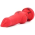 Kép 3/7 - Dildo Pitt King S 19 x 6.2 cm piros