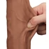 Kép 5/9 - Csúszó Skin Dildo 20 x 5.5cm barna