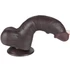 Kép 9/9 - Csúszó Skin Dildo 14.5 x 4cm Fekete