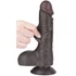 Kép 5/9 - Csúszó Skin Dildo 13 x 3.7cm fekete
