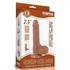 Kép 2/6 - Csúszó Skin Dildo 13 x 3.7cm barna