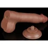 Kép 6/6 - Csúszó Skin Dildo 13 x 3.7cm barna